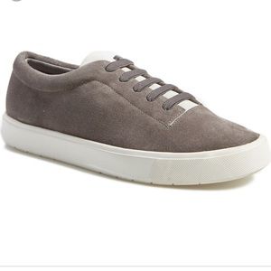 Vince. Canyon grey suede slip on